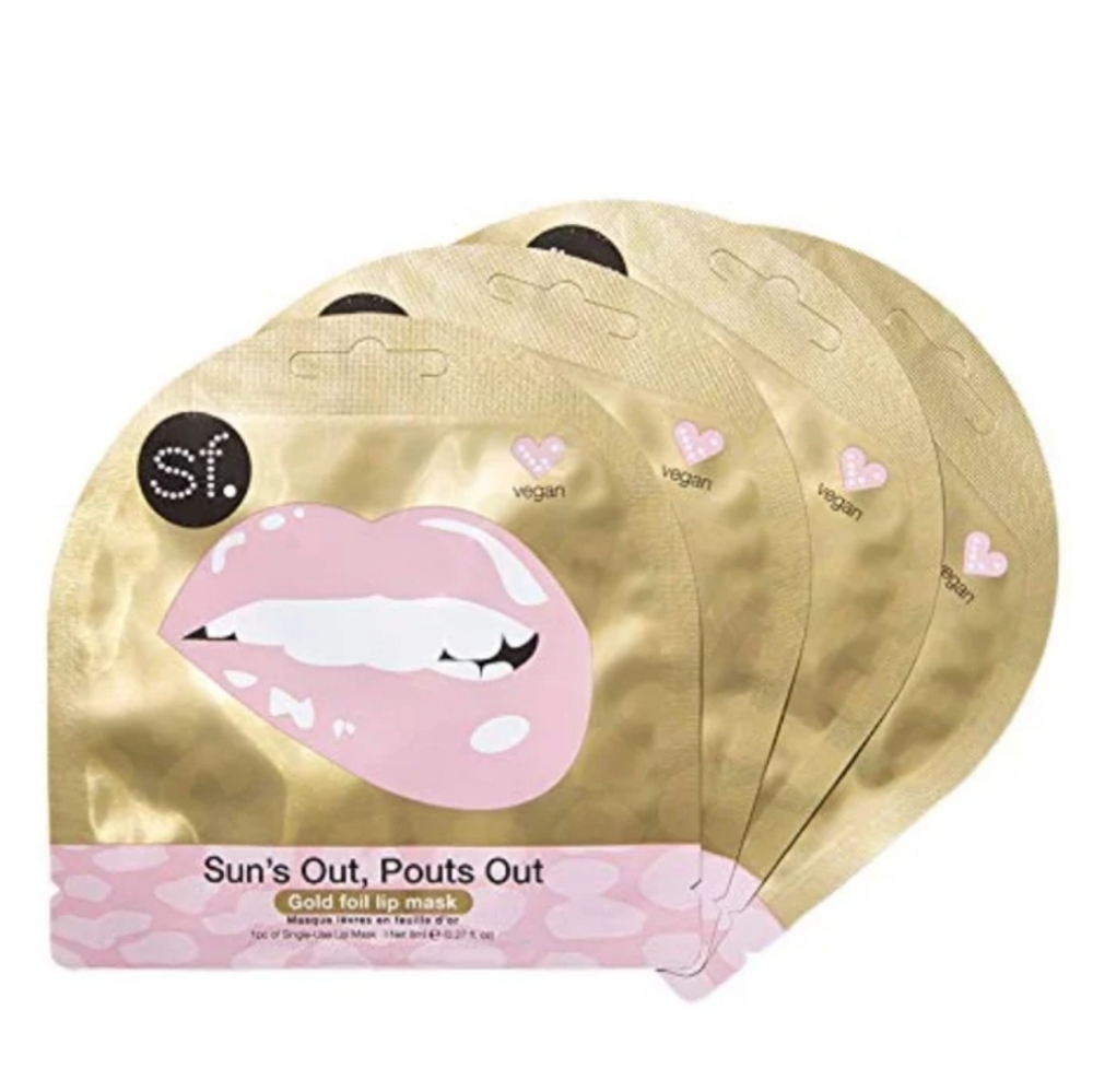 Gold Foil Lip Mask